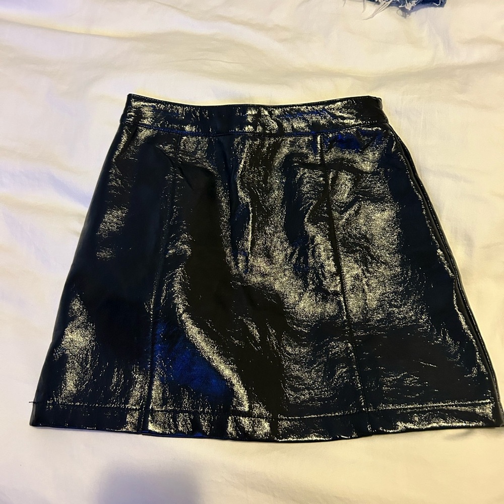 Leather skirt